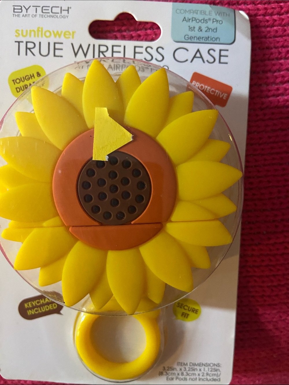 Sunflower True Wireless Case - Yellow